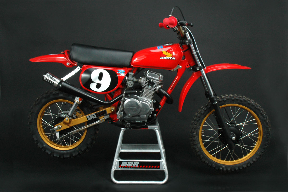 The fourth bike is a 1978 DG package racer. 