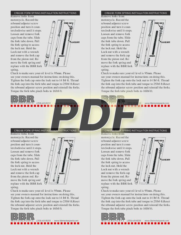 650-HCR-8005 Instructions