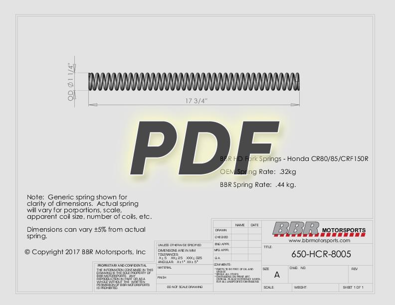 650-HCR-8005 Instructions