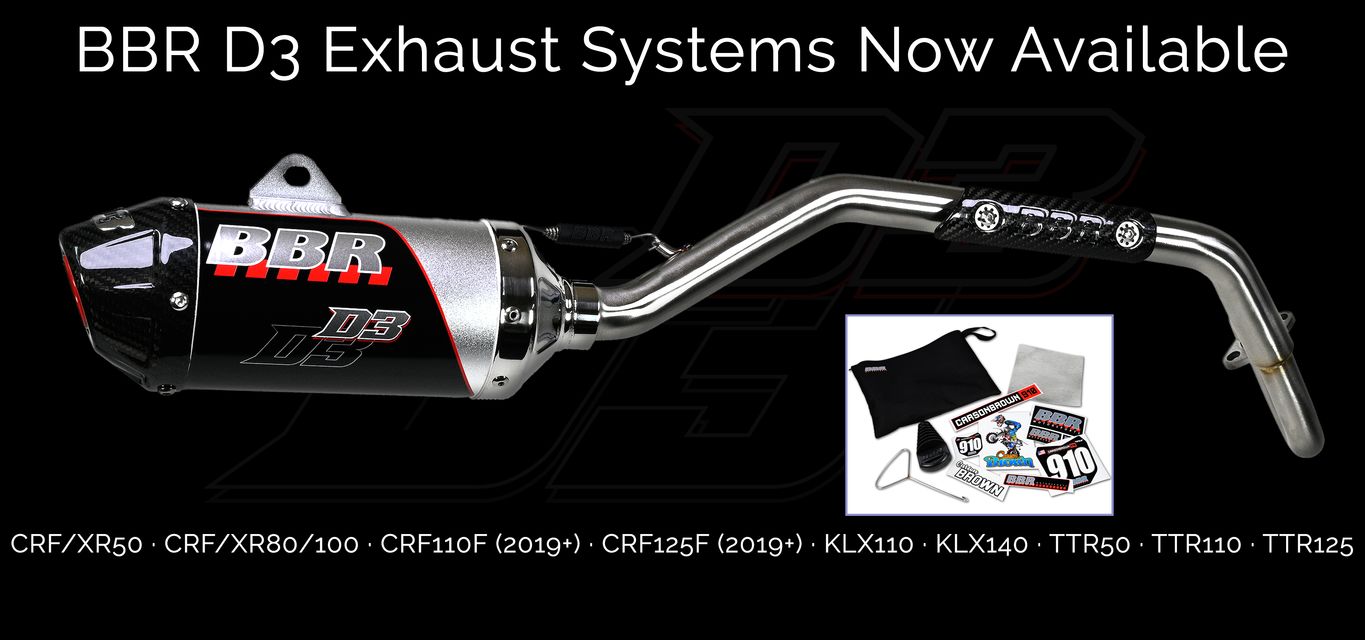 BBR Announces New D3 Exhausts