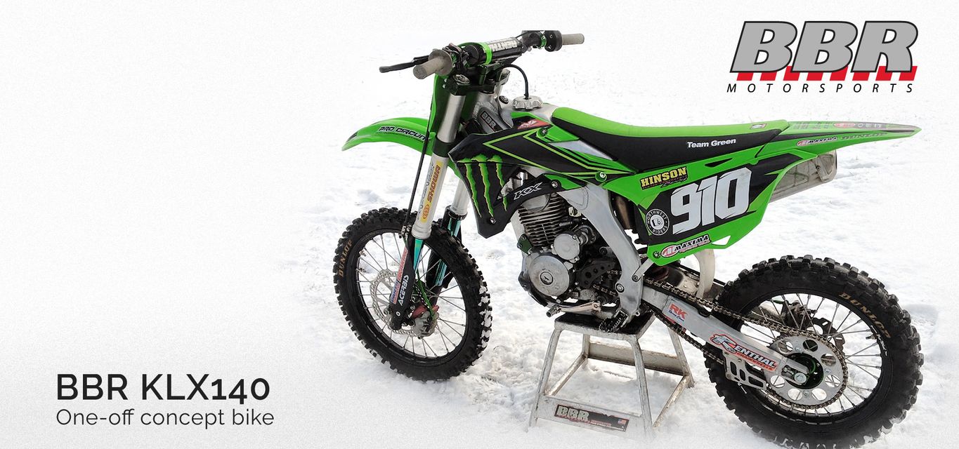 BBR KLX140 Concept Bike Video