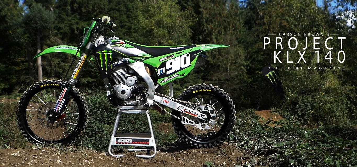 Custom KLX140 Dirt Bike Magazine Video