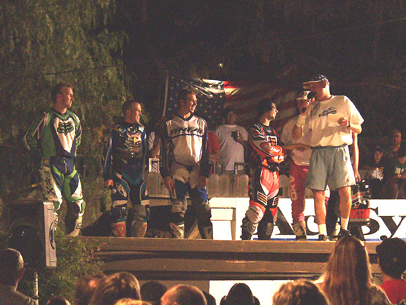 150 pro class trophy presentation