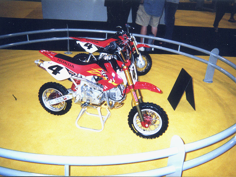 CRF150F At Dealer Show