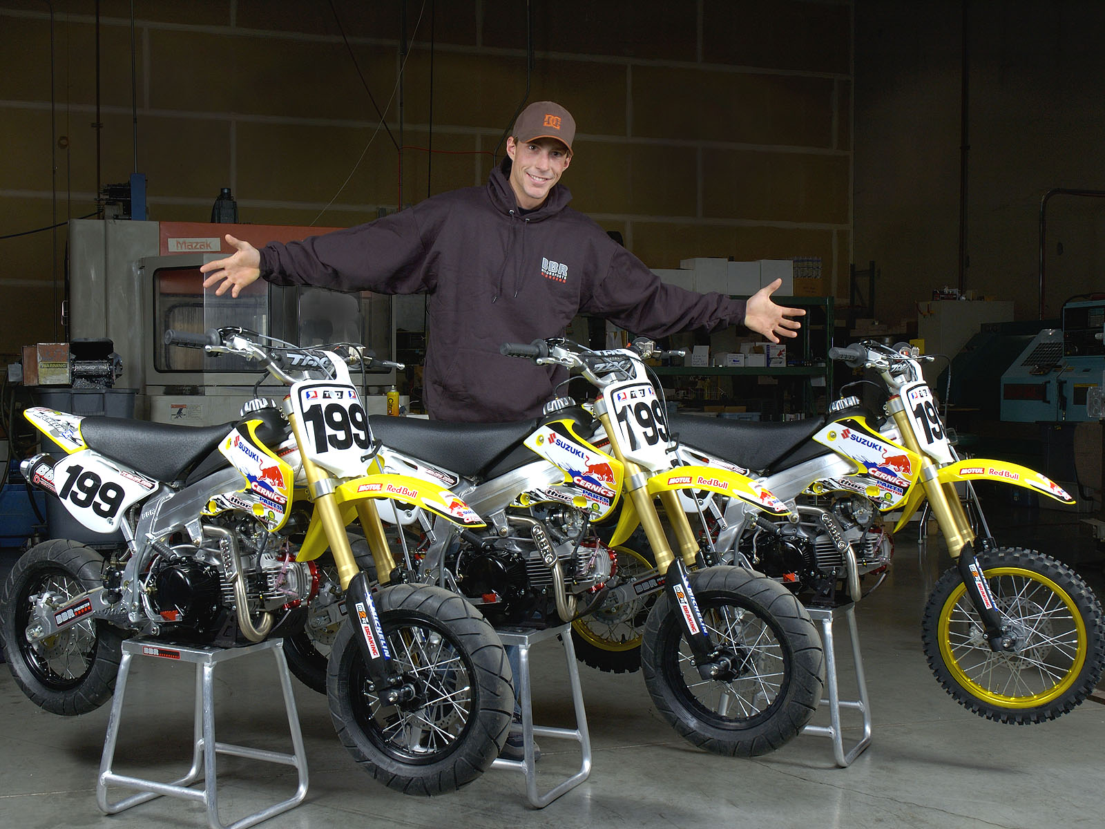 Pastrana DRZ110 3 Bikes