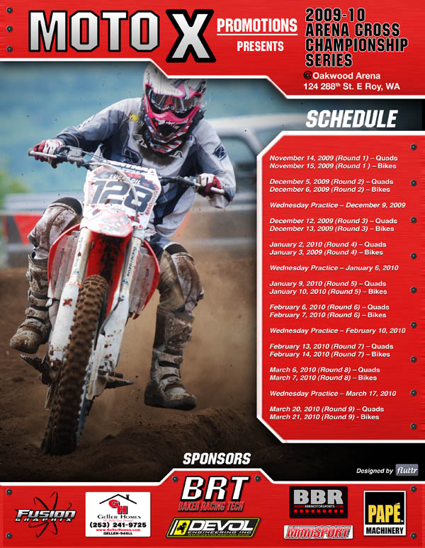 MotoX at Oakwood Arena Front