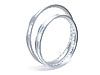 390-HCF-1507(A), Rim Set - Aluminum 16"/19", Silver / CRF150F, 03-Present