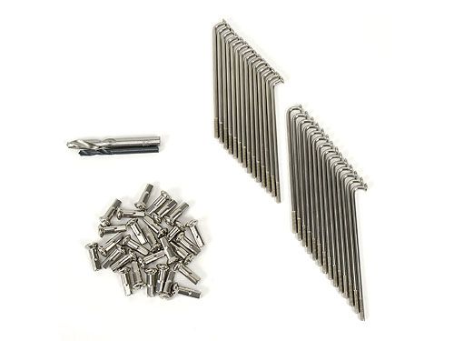 12" Heavy Duty Spoke Kit, CRF/XR50 / TT-R50 / DRZ70