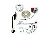 550-HXR-5031(A), Disc Brake Kit - BBR Rear, Silver / Perimeter Frame XR/CRF50