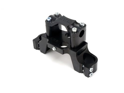 Tripleclamp - O.S. Bar, Black / CRF150, 03-Present