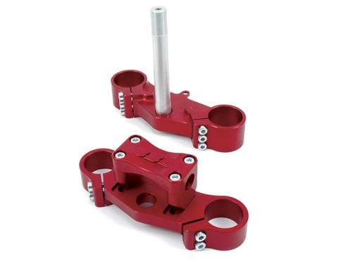 Tripleclamp Set -  Red / CRF150R, 07-Present