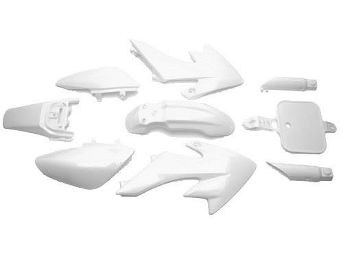 Plastic Kit - White / CRF50F, 04-Present