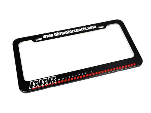 BBR License Plate Frame