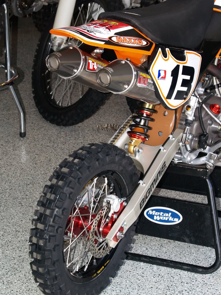 Big Minis KLX Rear End