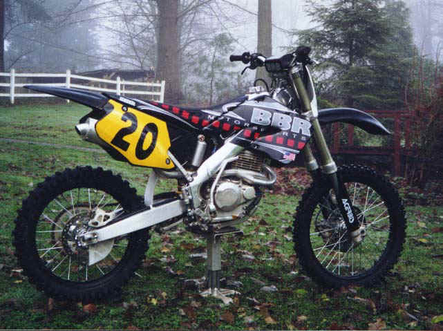 XR250 Motor stuffed in a CR125 chassis