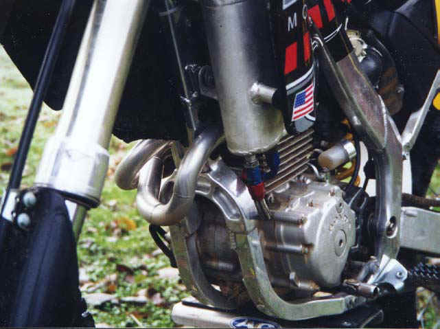 XR250 Motor stuffed in a CR125 chassis