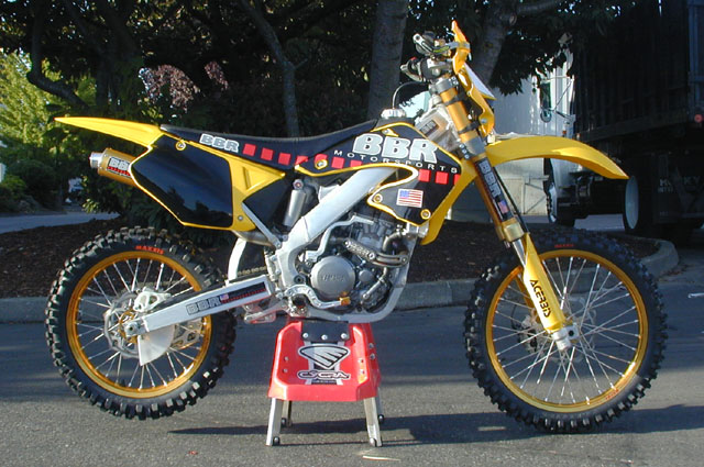 YZ426 Stuffed into CR250 Chassis