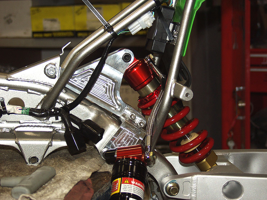 BBR Super Pro swingarm kit for the KLX110