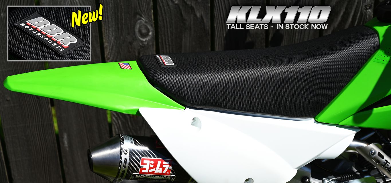 KLX110 Tall Seats