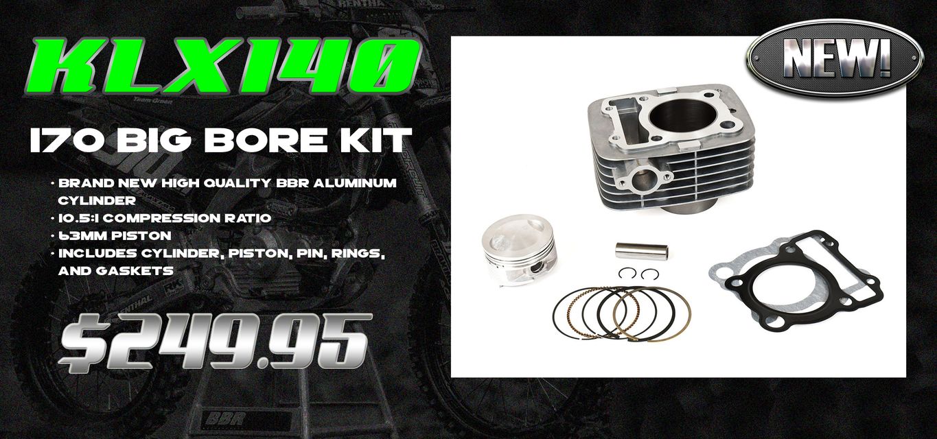 BBR KLX140 Big Bore Kit