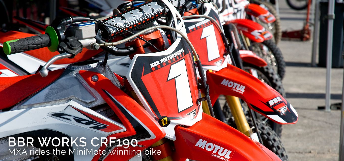 MXA Tests the BBR CRF190