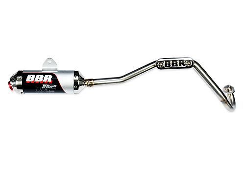 Exhaust System - D2, Silver / CRF110F