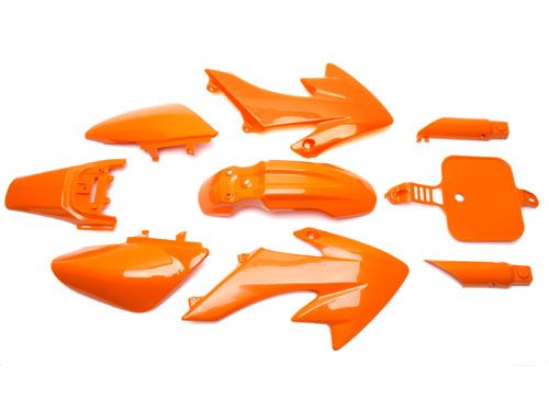 Plastic Kit - Orange / CRF50F, 04-Present