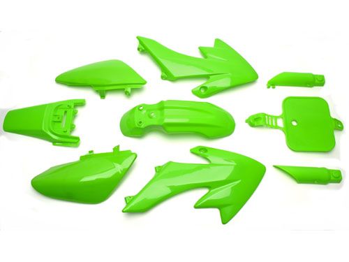 Plastic Kit - Green / CRF50F, 04-Present