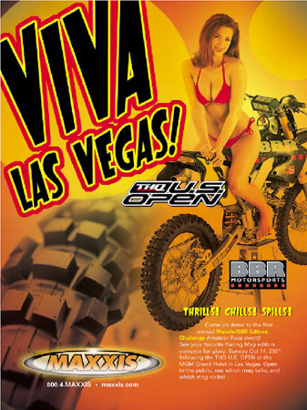 Maxxis Tires Ad Featuring BBR YZ426